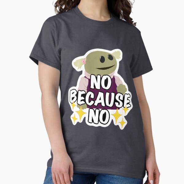 Item preview, No Because No - Nanalan (white border) designed and sold by Hissterically.