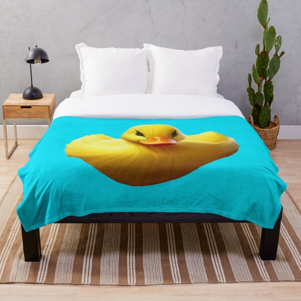 Item preview, Cry Me a River Duck /Blue Background/Large Version designed and sold by eXo-Designs.