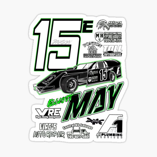 Item preview, May Racing 2024 designed and sold by Brock Berry.
