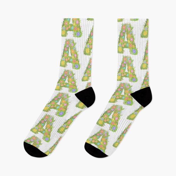 Item preview, Floral Letter "A" WeArePrettierThanFlowers designed and sold by birthflower.