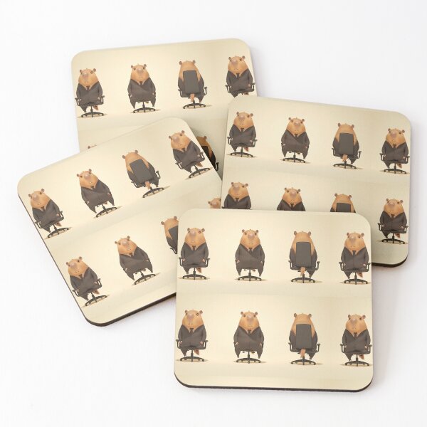 Item preview, Office Worker Capybara designed and sold by Dream Adventure.
