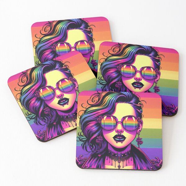 Item preview, A queer gothic gal designed and sold by seahorse crossing.