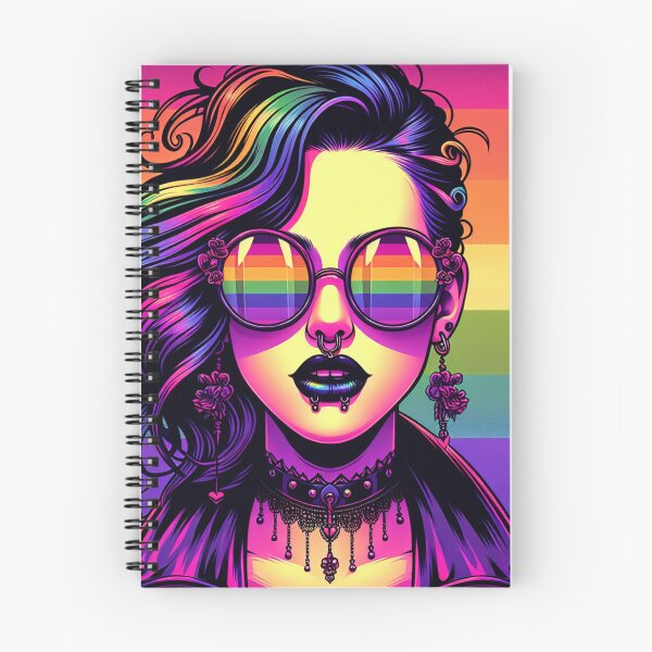 Item preview, A queer gothic gal designed and sold by seahorse crossing.