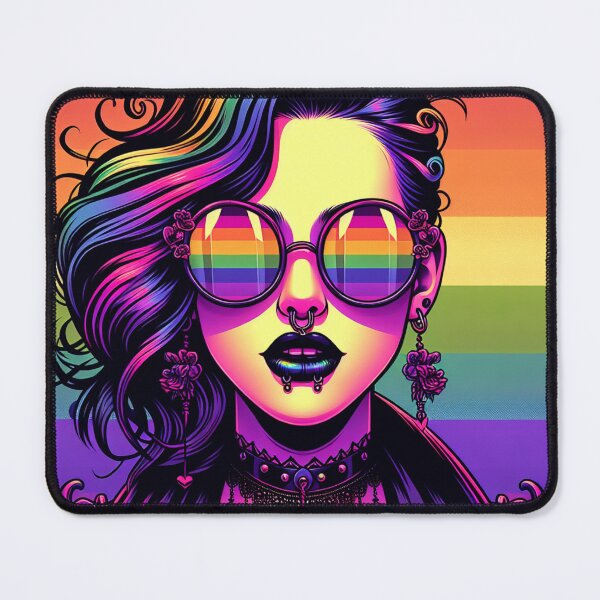 Item preview, A queer gothic gal designed and sold by seahorse crossing.