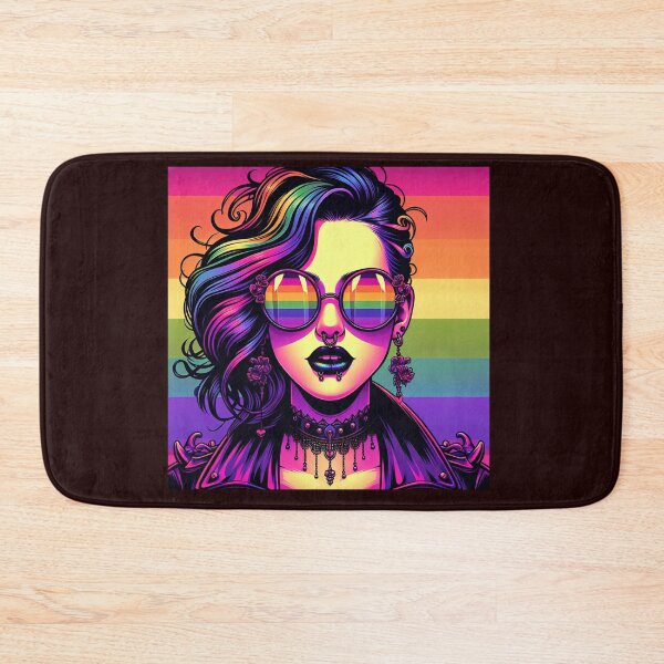 Item preview, A queer gothic gal designed and sold by seahorse crossing.