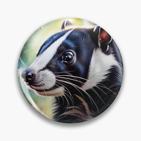 Item preview, Springtime skunk designed and sold by Lilsilverfish.