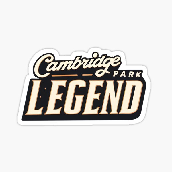 Cambridge Park Legend Sticker