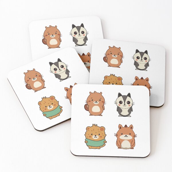 Item preview, Four little friends designed and sold by MonaElisa98.