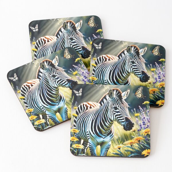 Item preview, Springtime zebra designed and sold by Lilsilverfish.
