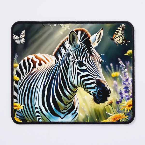 Item preview, Springtime zebra designed and sold by Lilsilverfish.