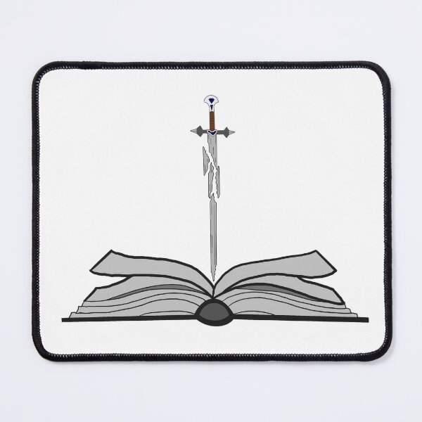 Item preview, The Fractured Sword and the Enchanted Book designed and sold by Animals-by-JB.