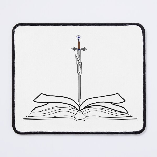Item preview, The Fractured Sword and the Enchanted Book designed and sold by Animals-by-JB.
