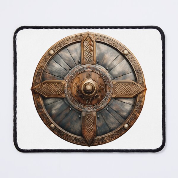 Item preview, Medieval Shield, Viking Shield, Logo, Sticker, Wall arts, Art Prints and More designed and sold by Kevin Lou.