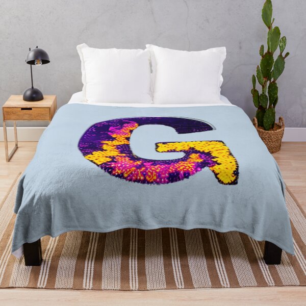 Item preview, letter G, monogram. typography collage. ABC art. gift designed and sold by Minibubb.