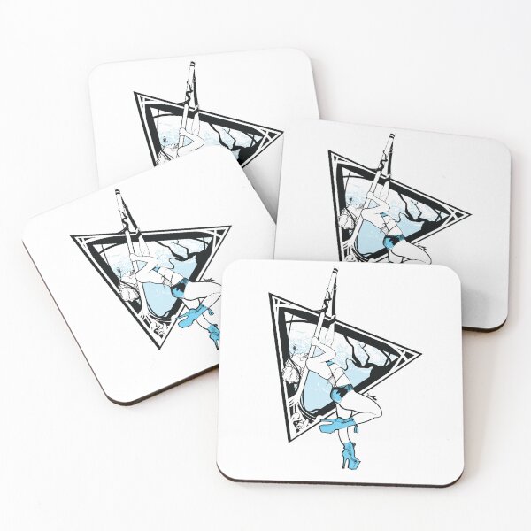 Item preview, Male Poledancer in a Medieval Design Sticker Design designed and sold by Soratern.