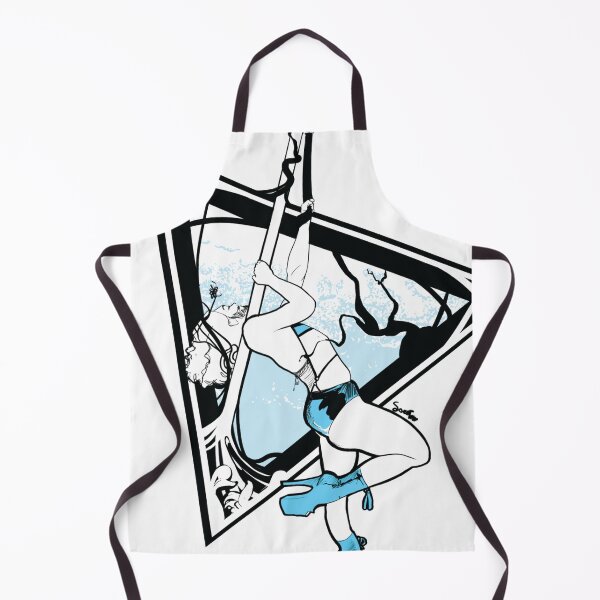 Item preview, Male Poledancer in a Medieval Design Sticker Design designed and sold by Soratern.