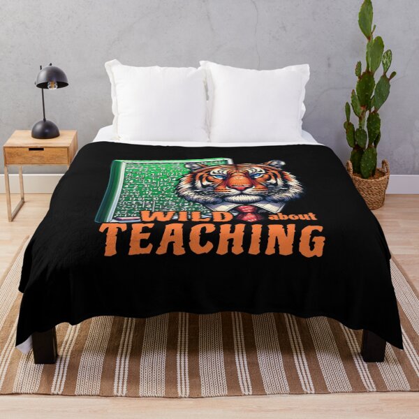 Item preview, Wild About Teaching - Tiger and Mathematics designed and sold by SeledineArt.