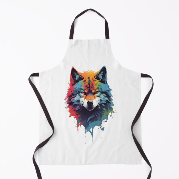 Item preview, Wolf watercolor illustration designed and sold by Nazardes.
