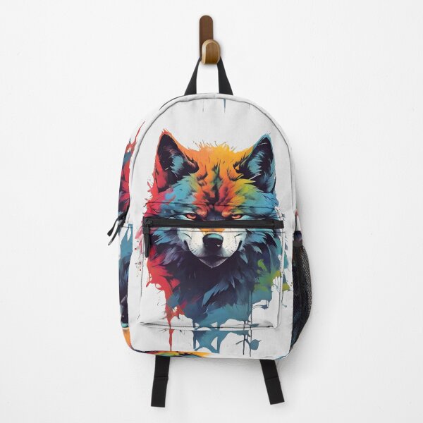 Item preview, Wolf watercolor illustration designed and sold by Nazardes.