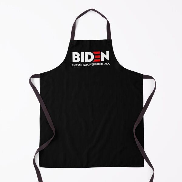 Item preview, Biden - He won't inject you with bleach (on black) designed and sold by Thelittlelord.