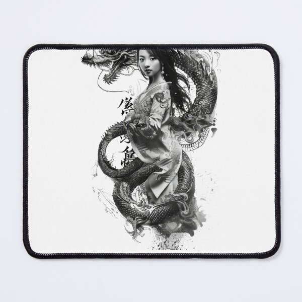 Item preview, Highly Detailed Japanese Tattoo Style Art designed and sold by Lucy Goosy Art.