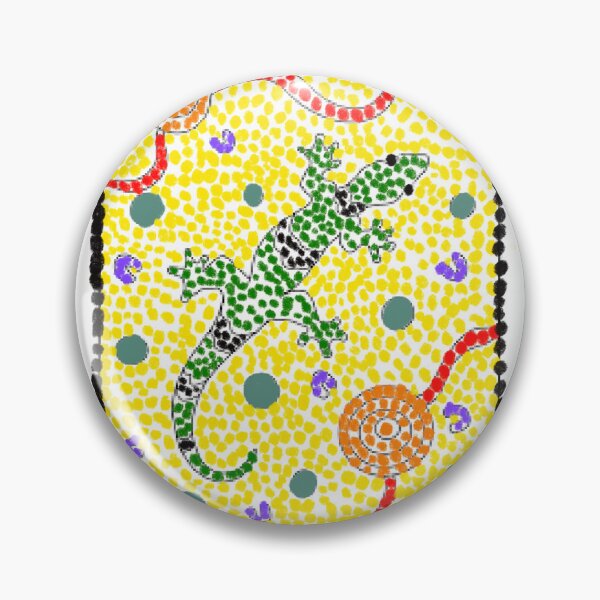 Item preview, Izzard crawling on the Simpson Desert (indigenous inspired art). designed and sold by Hope4thefuture by Joshua Barber .