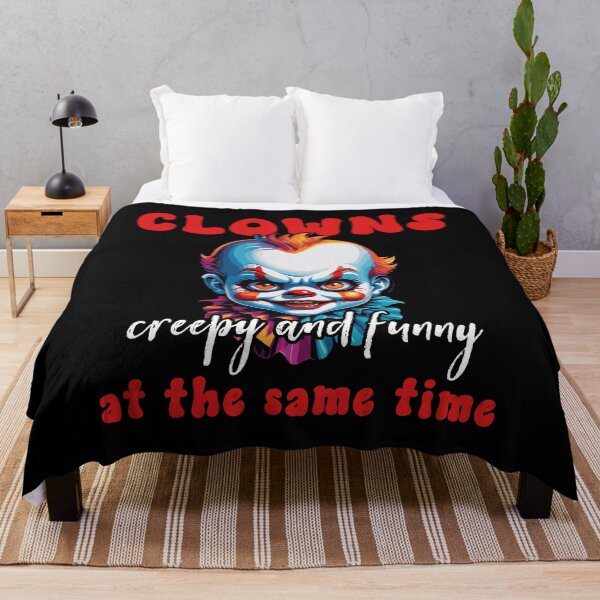 Item preview, Clowns are Creepy and Funny - Coulrophobia Fear of Clowns designed and sold by wingstar.