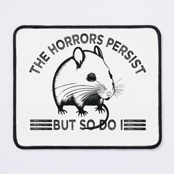 Item preview, Opossum The Horrors Persist But So Do I designed and sold by CHAKSTYLE.
