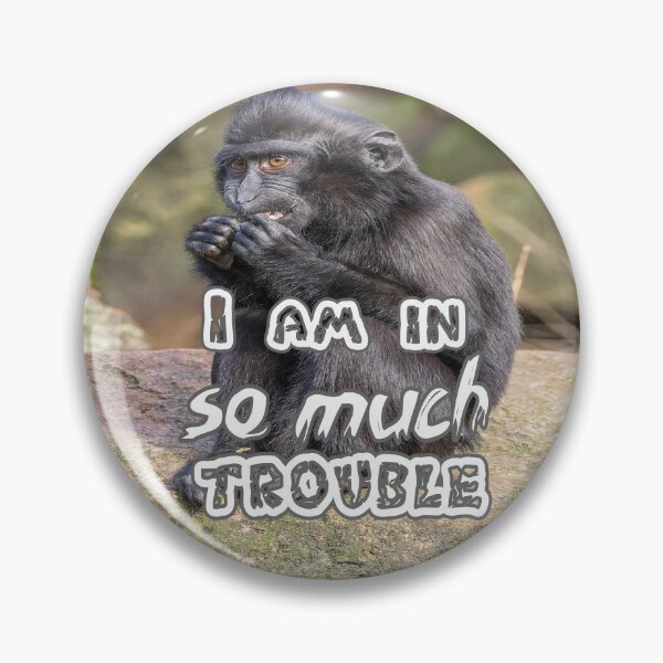 Item preview, Nervous Monkey designed and sold by Surreallytee.