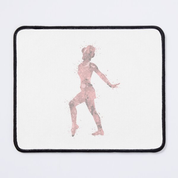 Item preview, Girl Tap Dancer Watercolor Silhouette designed and sold by LotusGifts.