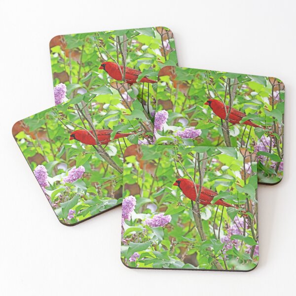 Item preview, Cardinal And Lilacs designed and sold by Deb Oppermann.
