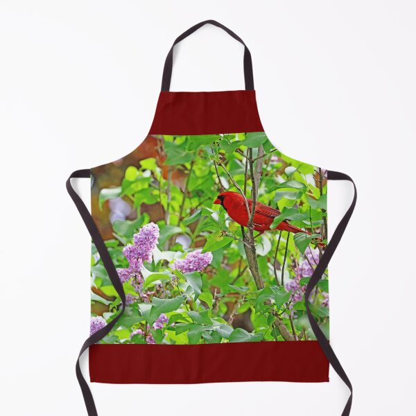 Item preview, Cardinal And Lilacs designed and sold by Deb Oppermann.