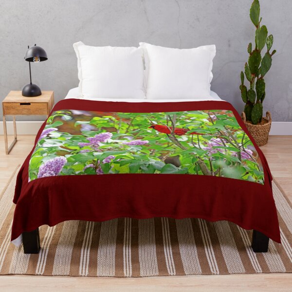 Item preview, Cardinal And Lilacs designed and sold by Deb Oppermann.