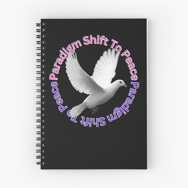 Item preview, Paradigm Shift to Peace p&b designed and sold by schmerkers.