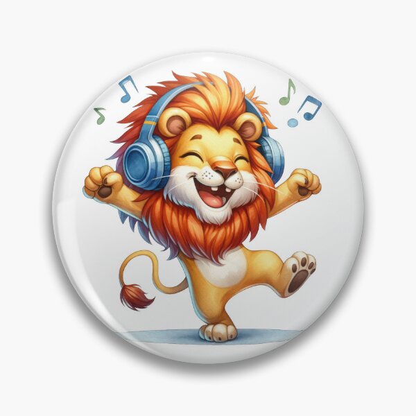 Item preview, Funny Lion dancing! designed and sold by fribabywonder.