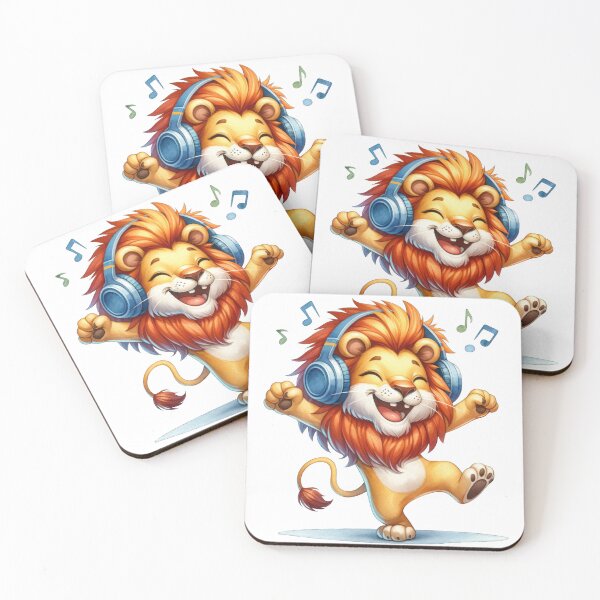 Item preview, Funny Lion dancing! designed and sold by fribabywonder.