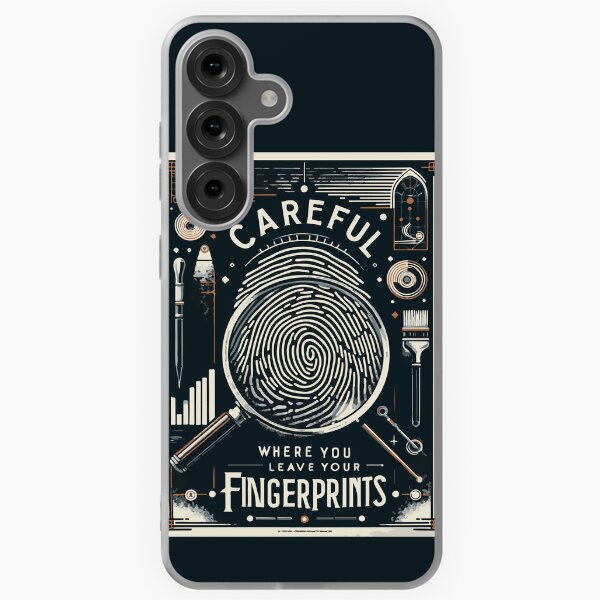 Item preview, Leave Your Finger prints designed and sold by Shrouded Unraveled.