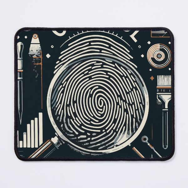 Item preview, Leave Your Finger prints designed and sold by Shrouded Unraveled.