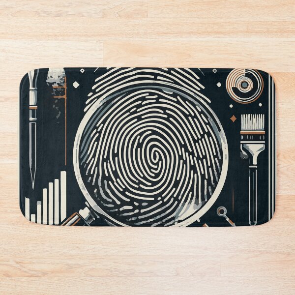 Item preview, Leave Your Finger prints designed and sold by Shrouded Unraveled.