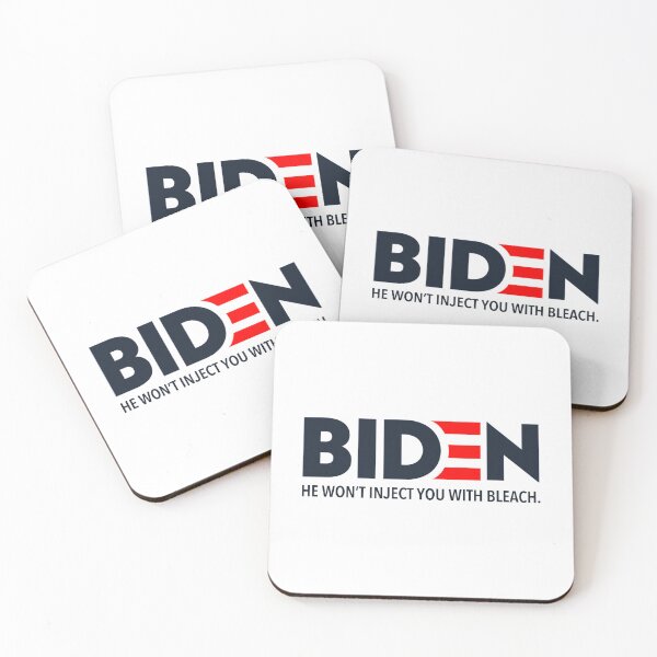 Item preview, Biden - He won't inject you with bleach -  dark blue designed and sold by Thelittlelord.