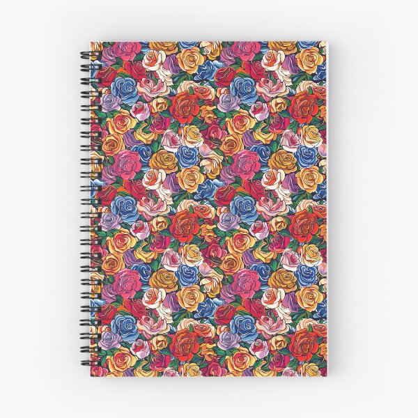 Item preview, Drawing style image of a collection of various rose blossoms designed and sold by Radibor78.