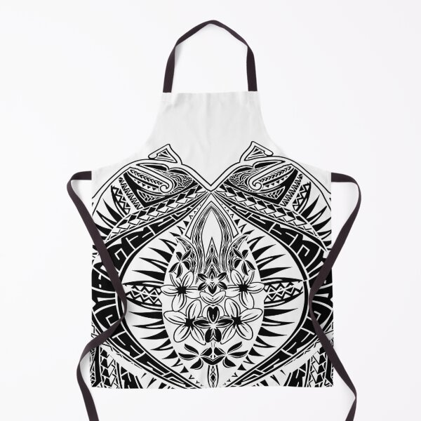 Item preview, Tribal Patterns - Hawaiian - Samoan -Polynesian White And Black - 3572 designed and sold by sunnthreads.