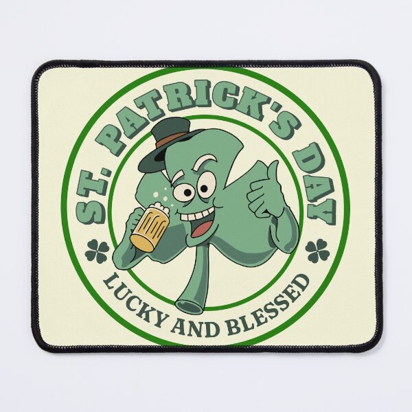 Item preview, Retro Irish Shamrock St Patricks Day for St Paddys Day designed and sold by Mariana Piana.