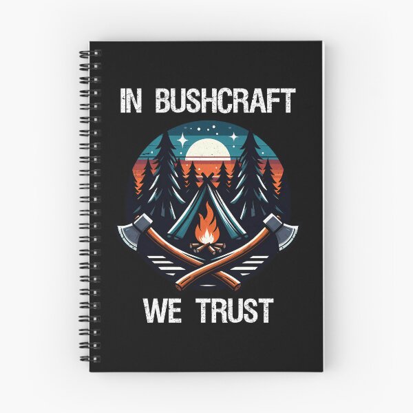 Item preview, In Bushcraft we trust designed and sold by Irbisinthebox.