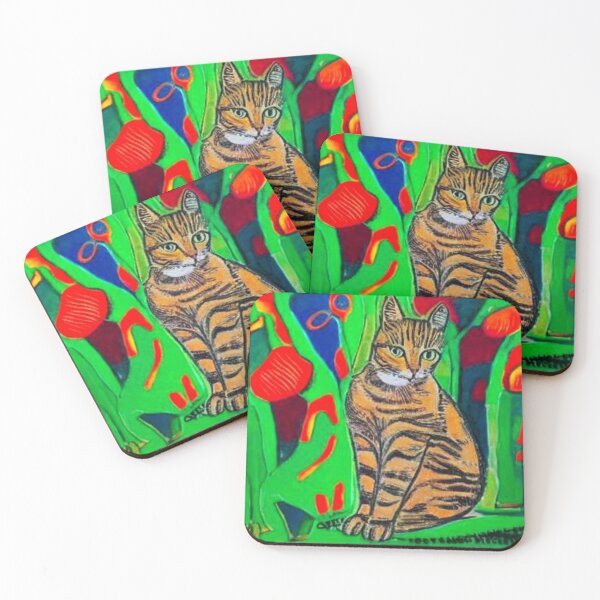 Item preview, Cat in the garden designed and sold by George Hutton Hunter.