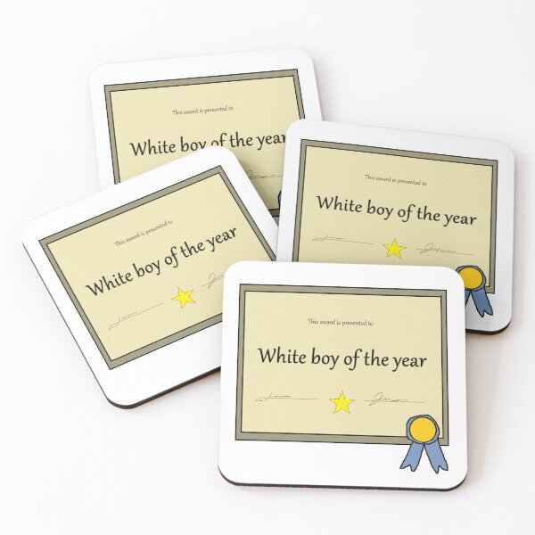 Item preview, White boy of the year award - MS Paint designed and sold by BeanosPaintArt.