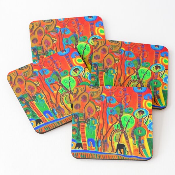 Item preview, Elephants in the forest designed and sold by George Hutton Hunter.