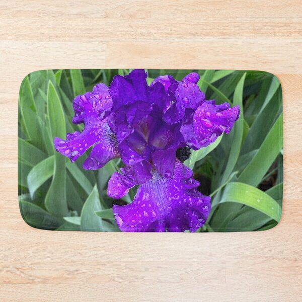 Item preview, Purple Bearded Iris designed and sold by mamamur.