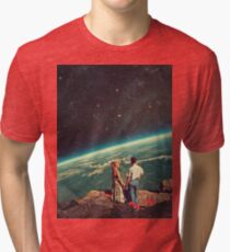 Camiseta de tejido mixto Amor