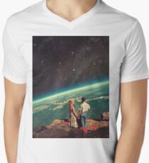 Liebe T-Shirt mit V-Ausschnitt